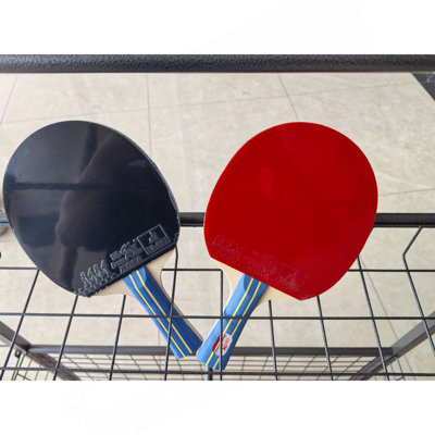 Table Tennis Racket Set, With Two Rackets And Three Balls