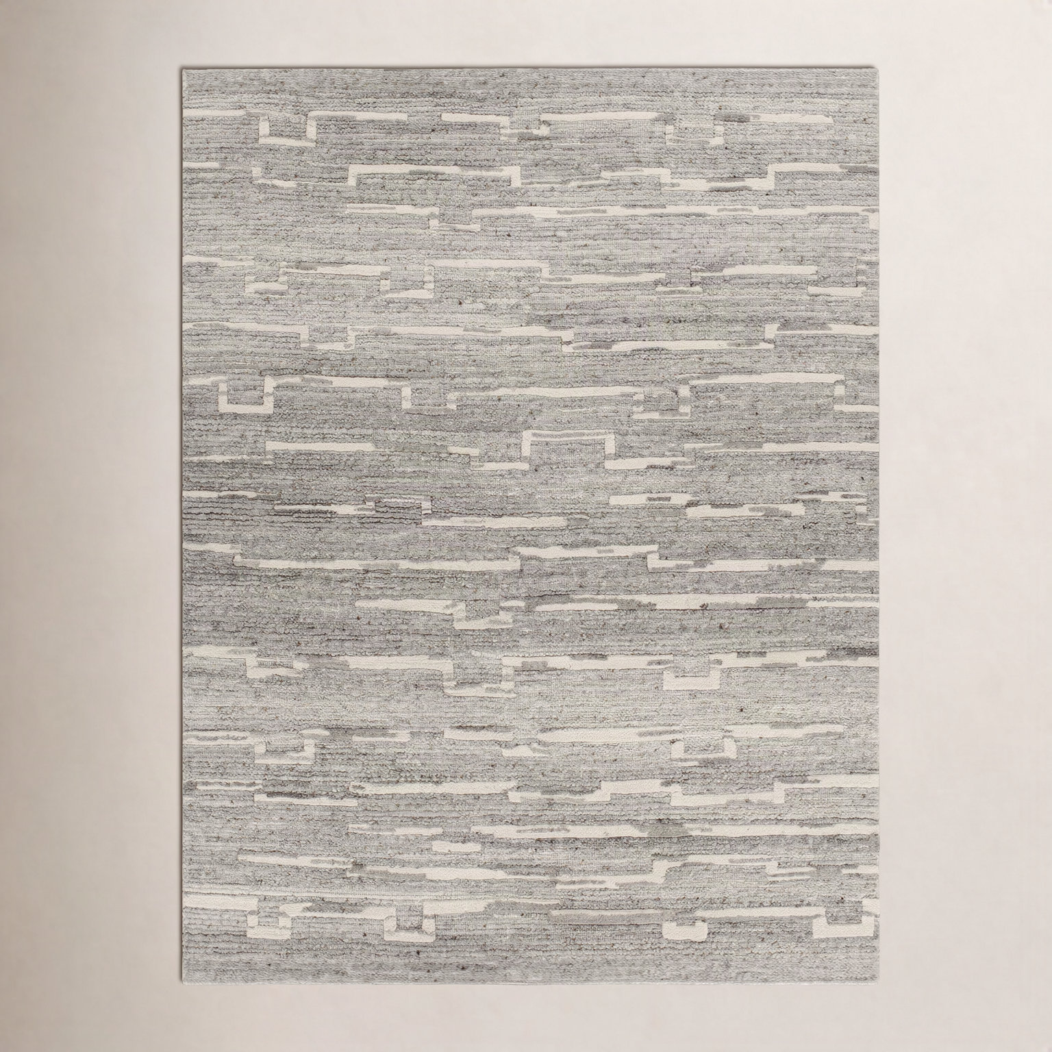 Penina Hand-Woven Abstract Rug, Rectangle 5' x 7'6"