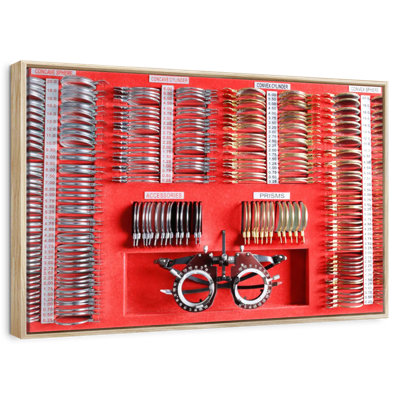 Box Of Optical Lenses