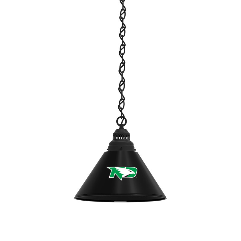 1 - Light Single Pendant, Black, North Dakota