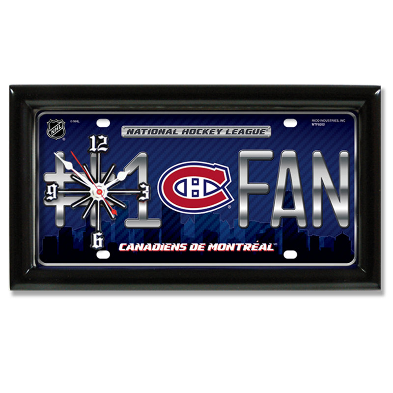 Horloge murale NHL, Montreal Canadiens
