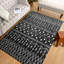 Gingham Shag Area Rug-118262208