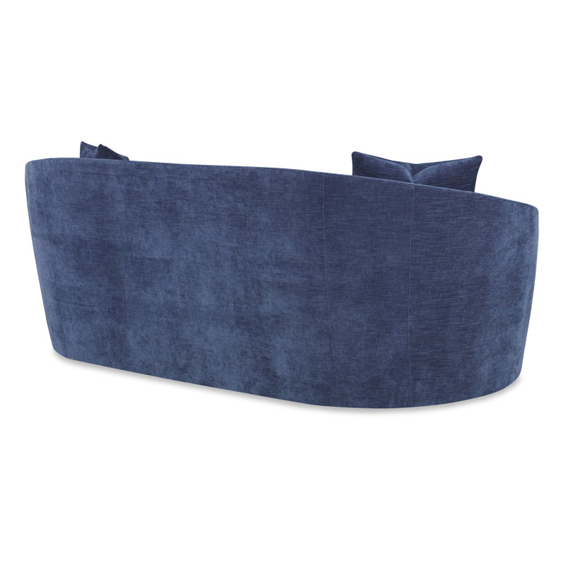 Aurora Sofa, Margaret Mahogany Polyester Blend