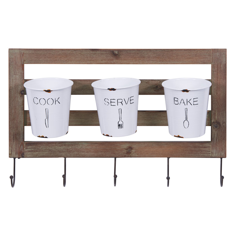Porte-couverts de ustensiles suspendues
