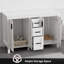 Meuble-lavabo double 48 po avec lavabos vasques, robinets-824758626
