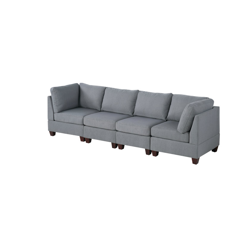 MODULAR SET COUCH, Modular Sofa,Accent Sofa, Gray