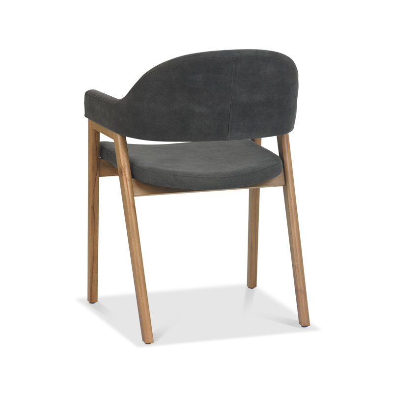 Anayalee 49cm H Upholstered Upholstered Back Armchair, Grey