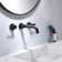Wall Mounted Optional 2-handle Bathroom Faucet