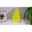 Enseigne murale jaune 9,75 "ananas