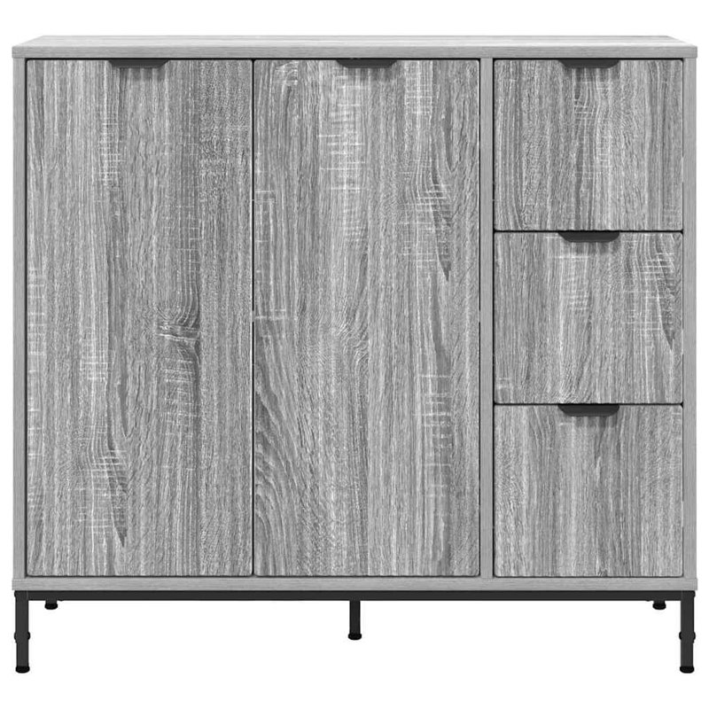 89.5cm Sideboard, Grey Sonoma