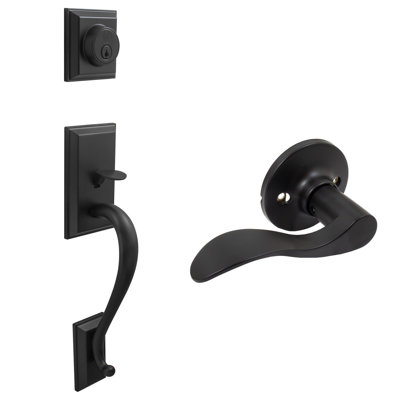 Handle With Deadbolt Entry Set