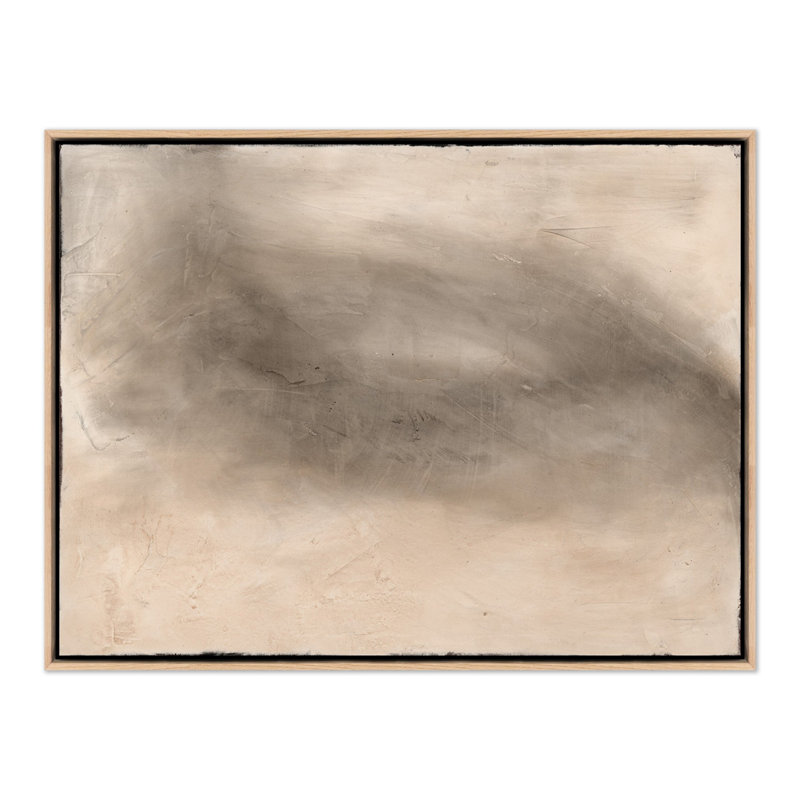 Peace Painting by Jess Engle, White Oak Framed, 24.5" H x 32" W