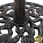Laurita 12.06kg Cast Iron Free Standing Umbrella Base-1808795830