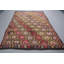Tapis turc Oushak rétro noué à la main - grands tapis brodés bruns antiques pour la salle à manger