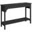 47.2"W Modern Fluted Console Table with Open Storage Shelf,Narrow Console Table Hallway Foyer Table