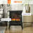 Electric Fireplace Heater with Realistic LED Flames and Logs-616216834