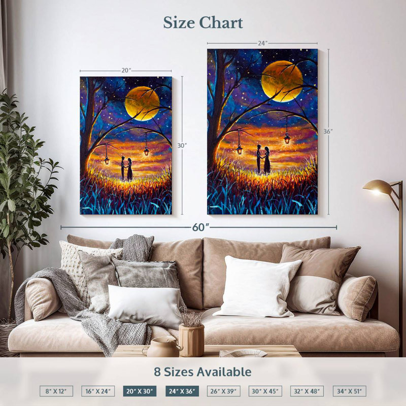 Hardie Star Night, 36" H x 24" W