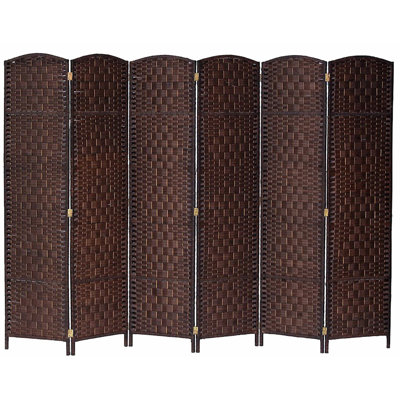 Renae 71'' H Folding Room Divider