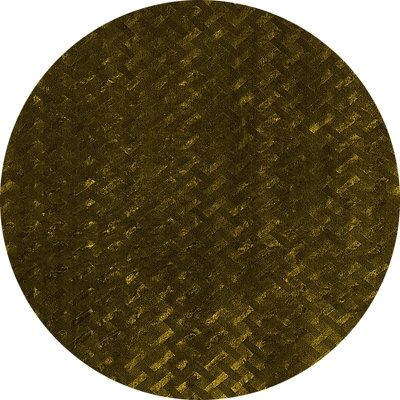 Tapis jaune Nanika Mid-Century Modern 110