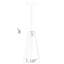 Luminaire suspendu moderne 1 lumière Tomy-1136191600-1136191603
