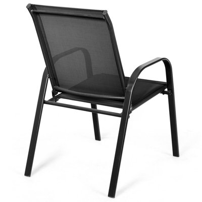Premium All-Weather Wicker Outdoor Dining Armchair