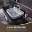 Robinet de lavabo de salle de bain à poignée simple Modern-128879420-92417763