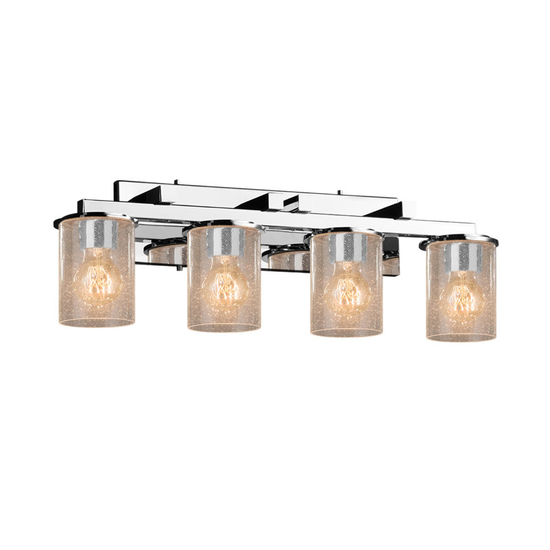 Casson 4 - Light Vanity Light, Dark Bronze, Seeded