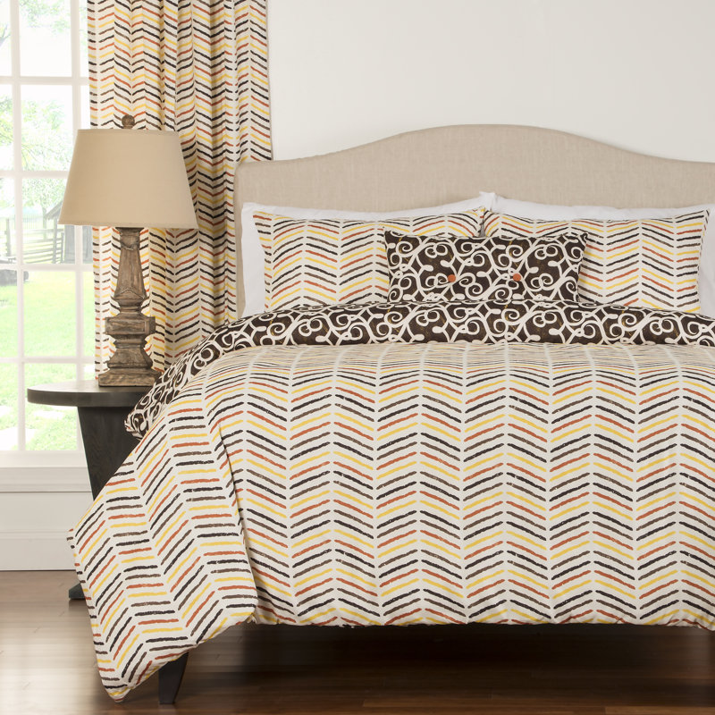 Sabine Polyester Duvet Cover, King