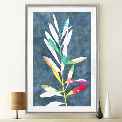 " Indigo Leaves I "