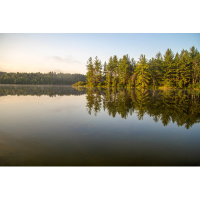 Wilderness Lake by Ehrlif - Wrapped Canvas Print