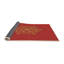 Tapis orange abstrait en laine-1862834763