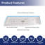 Base de douche rectangulaire 48 po x 30 po DeerValley-94804372-122807759