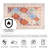 Wymond  Machine Washable Moroccan Area Rug Aztec Geometric Carpet With Non-Slip Backing-111822408
