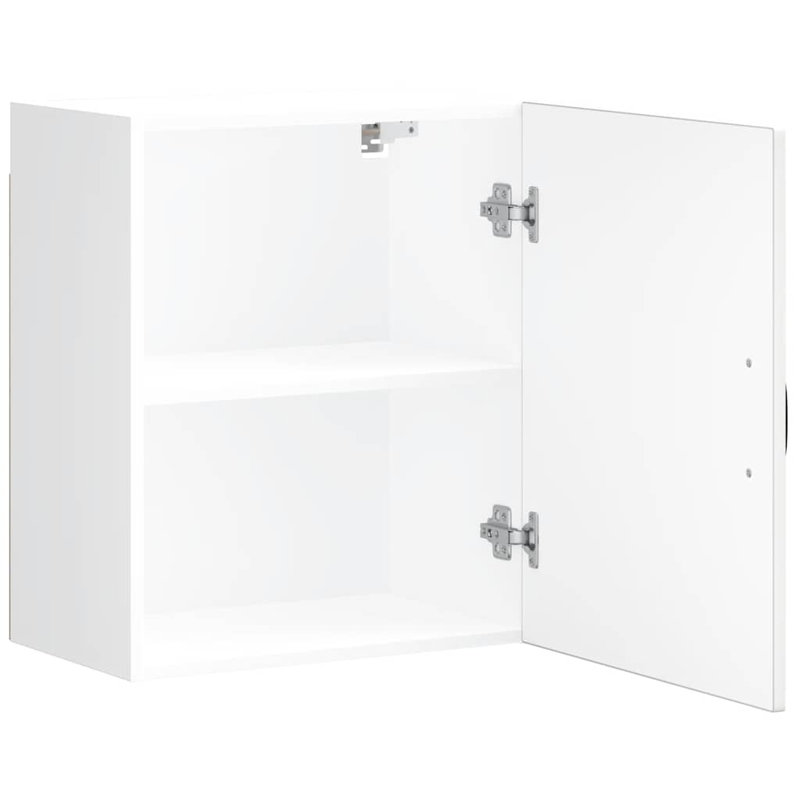 Kitchen Wall Cabinet Kalmar Engineered Wood, 60cm H x 50cm W x 31cm D, White