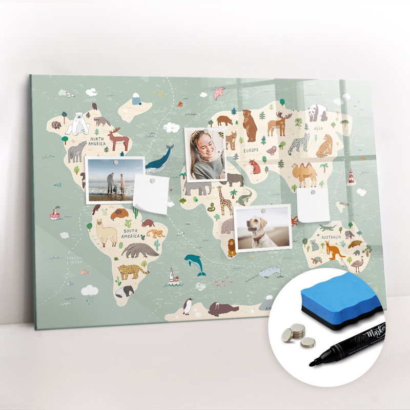Magnetic Glass Dry Erase Board