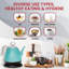 Chantal 1 qt. Stainless Steel Electric Tea Kettle-75806285