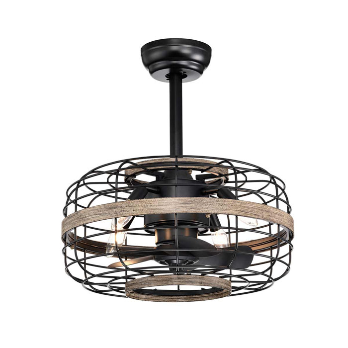 17 Stories Sismai 18'' Ceiling Fan with LED Lights | Wayfair