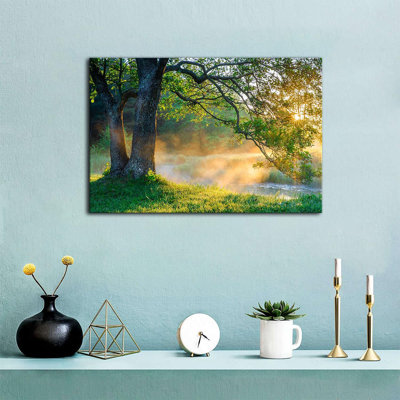 Wrapped Canvas Painting