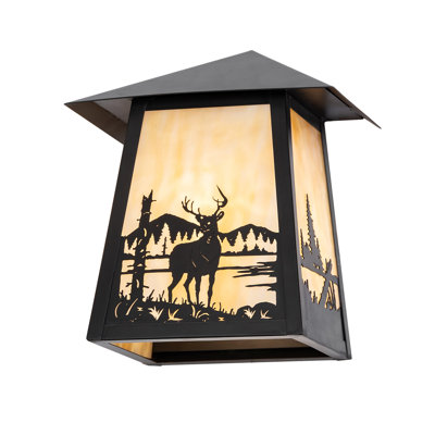 1 - Light Flush Mounted Sconce