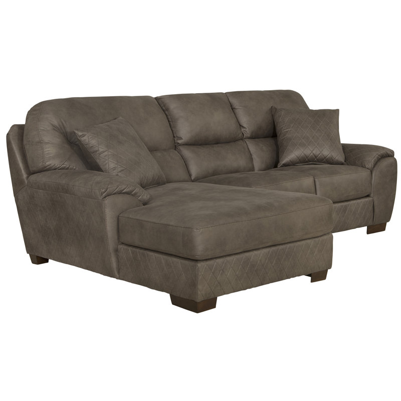 Jeanne 104" Wide Modular Sofa & Chaise, Left Hand Facing