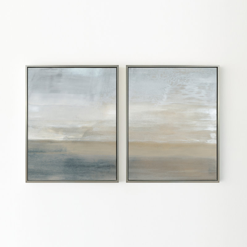 Slated No. 2 Print by Carol Benson-Cobb, Silver