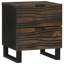 Bedside Cabinet 40 X 33 X 46 Cm Solid Mango Wood-2021172796