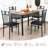 4 - Person Four Leg Dining Set-61761936-61761935