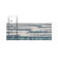 Tapis intérieur / extérieur en polypropylène géométrique tissé à la machine en turquoise / beige-98547294