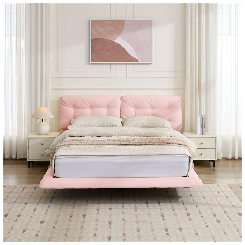 Lit pour chambre à coucher, Rose