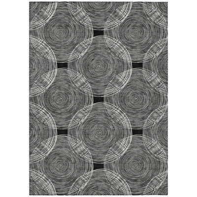 Machine Washable Indoor/Outdoor Chantille ACN2534 Geometric Rug