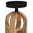 Wood, Metal Tabletop Pillar-1779957105