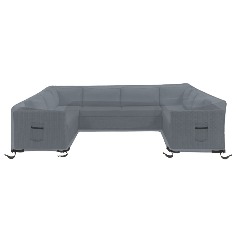 Outdoor Cover, 83.8cm H x 304.8cm W x 88.9cm D, Grey