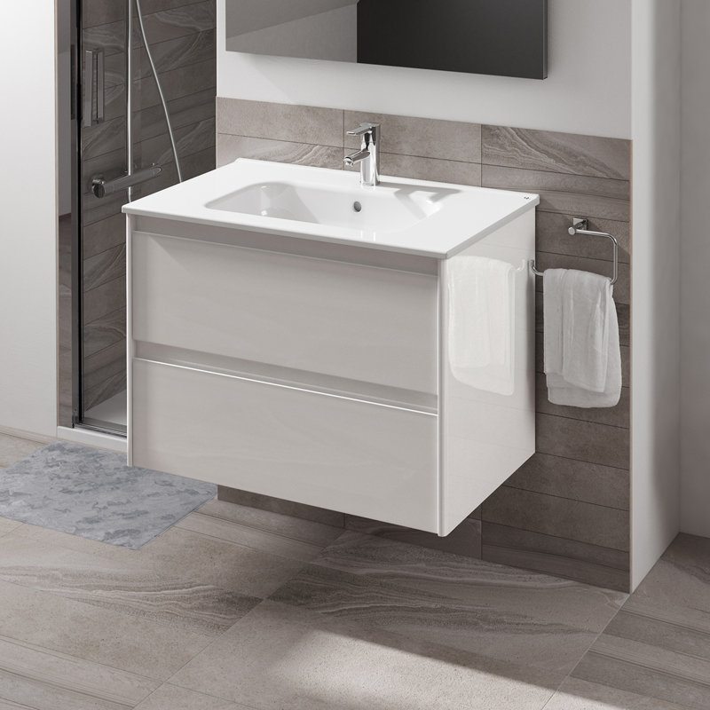 Ambra 39.6'' W Single Vanity, Matte Sand