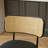 Swivel Upholstered Counter Stools With Rattan Back-970377914-970377913